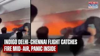 MID-AIR SCARE! Indigo Delhi-Chennai Flight Makes Emergency Landing After Power Bank Catches Fire