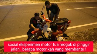 Download Sosial Eksperimen Honda C70 Mogok, Berapa Motor Yang Mau Membantu MP3