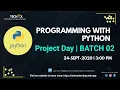 FINAL PROJECT DAY Programming with Python Batch 02 Techox Learning