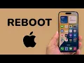 How To Reboot iPhone 2 Methods
