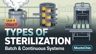 Unit 4 Class 7 Types of Sterilization in Dairy Processing Batch Continuous Systems mootechie
