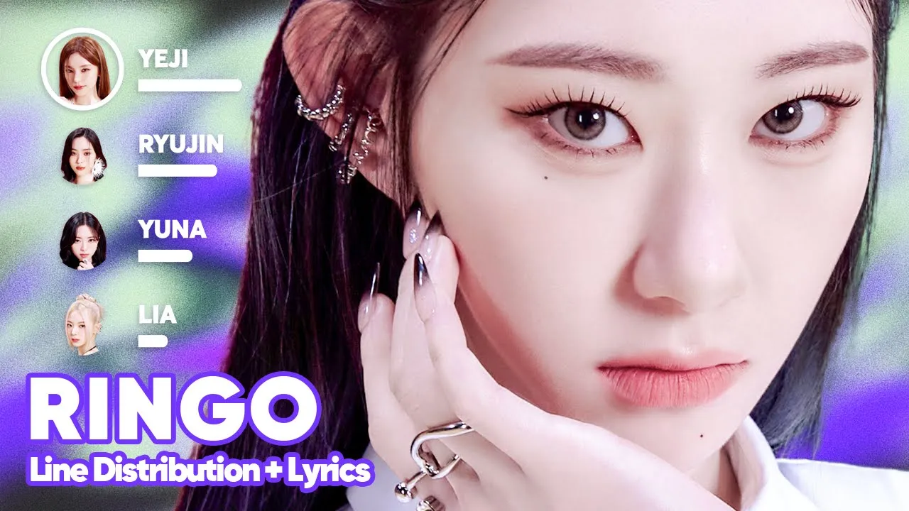 ITZY - RINGO (Line Distribution + Lyrics Karaoke) PATREON REQUESTED