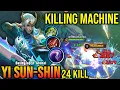 Download Lagu 24 Kills!! Finally Best Item for YSS 100% Killing Machine!! - Build Top 1 Global Yi Sun Shin ~ MLBB