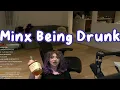 Justaminx FUNNY Drunk Moments - Recent minx twitch stream