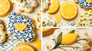 Amazing decorated cookies | 30 minutes of relaxing royal icing cookie decorating