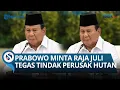 Lagu Momen Tegang! Prabowo Potong Teddy Usai Laporan Raja Juli soal Kayu Ilegal: Cabut Izinnya