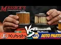 Napa Filters VS Kubota Filters - Do you need OEM filters