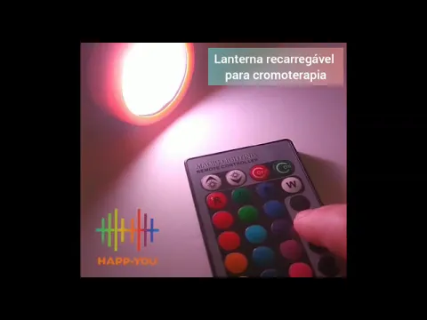 Download MP3 Lanterna recarregável para cromoterapia