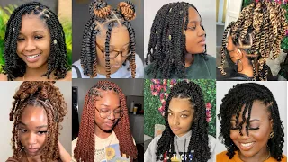 Kinky Twist Braids Hairstyles For Ladies 2025 Twist Braids styles For Women