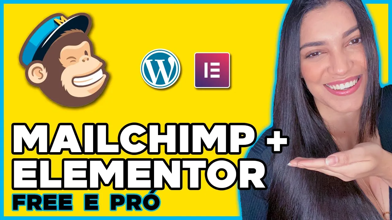 MailChimp: Como Usar e Integrar com Elementor Free e Pro ( + Como entregar Ebook)