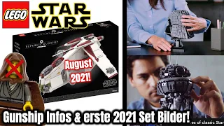 Ich habe mit LEGO Star Wars Designern gesprochen :O | Gunship Infos & Bilder zu 75306, 75304