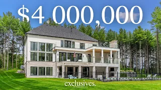 Inside a 4 000 000 Custom Built Dream Country Estate in Uxbridge Ontario Luxury Home Tour