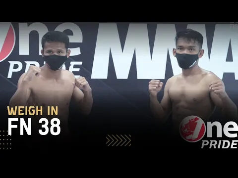 Laga Klasik! ? Sutrisno vs Galih Tornado || Weigh In One Pride MMA FN #38