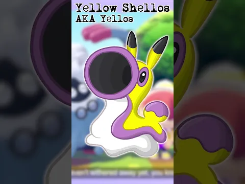Yellos, The Yellow Shellos #pokopia