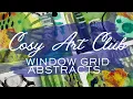 Cosy Art Club - Window Grid Abstracts