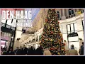 Denhaag christmas walking tour🎄 /A Walking Tour Of The City Center Of The Hague in December