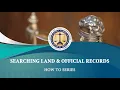 How To Search Land Records