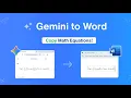 How to Copy Paste Math Equations from Gemini to Word No Formatting Loss
