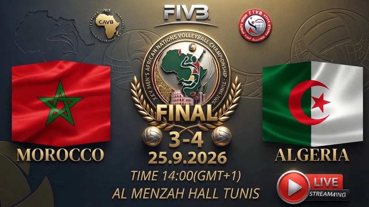 DAY 11 / FINAL 3-4  / MOROCCO  (MAR) VS  ALGERIA (ALG) 2026-09-25 14:02