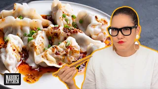 Crispy on the bottom and tender on top, these pan-fried dumplings are easier to make than you might . 