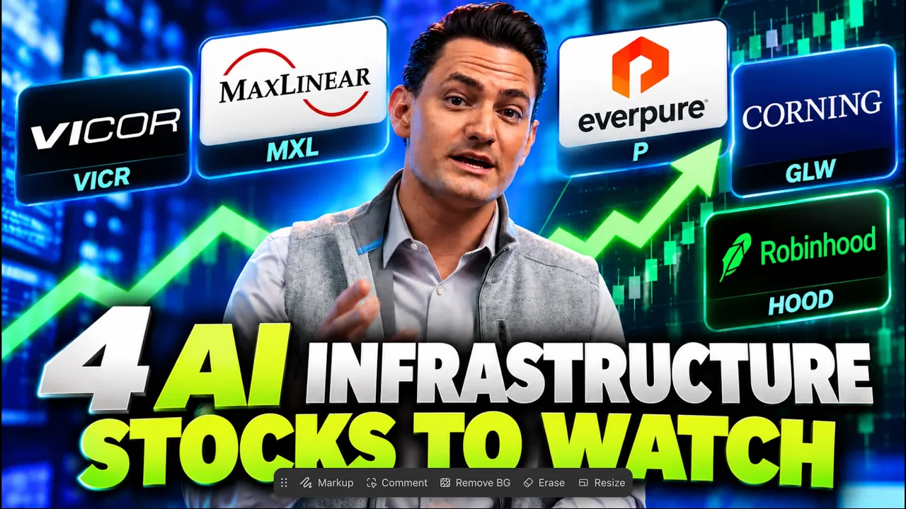 Don't Miss These 4 Stocks in the AI Infrastructure Race