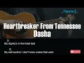 Download Lagu Dasha - Heartbreaker From Tennessee Guitar Chords Lyrics