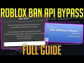 HOW TO BYPASS ROBLOX BANNING API ANY GAME ON ROBLOX NO VPN OR HWID SPOOFER NEEDED FULL GUIDE