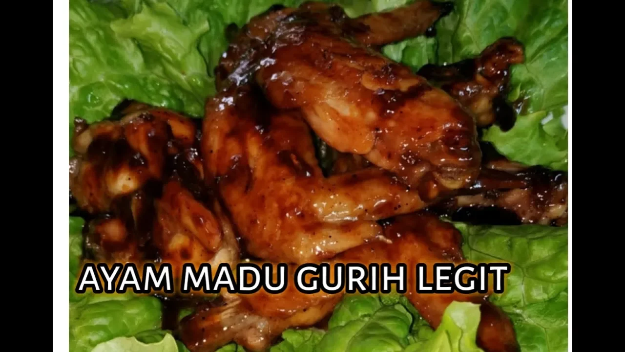 Resep Honey Glazed Chicken Thigh | Paha Ayam Goreng Madu . Enak dan Juicy Banget!!