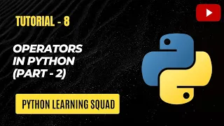 Operators in Python Python Operators Python Operators in Hindi Part 2