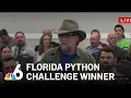 2026 Florida python challenge winner removed 96 snakes