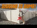 The Strongest Fence You Can Build Without Digging