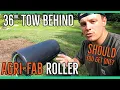 Agri-Fab 36 Poly Tow Behind Roller Review Product Link In Description