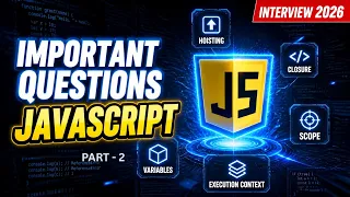 JavaScript Interview Questions Answers 2026 Part 2