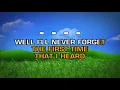 Brad Paisley - Little Moments (Karaoke)