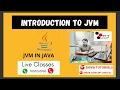 JVM Architecture in Depth in JAVA By SHIVA SIR in Hindi JVM Tutorial JVM in Java