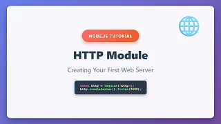 Node js HTTP Module Create Your First Web Server Beginner s Guide