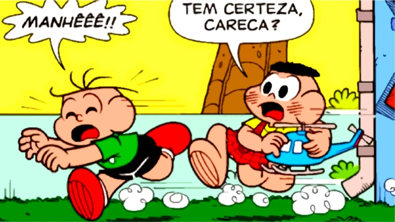 CEBOLINHA E CASCÃO EM: MEDO INCONTROLÁVEL - QUADRINHOS DA TURMA DA MÔNICA