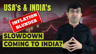 Why Indian Economy will Slow-down for sure? USA's Historic Blunder. Part 2 #economics #recession