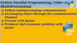 Python Parallel Programming 12 Python process communication by using Queue