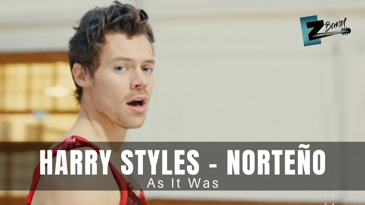 Harry Styles - As It Was - Remix Norteño EZ Band (Official Video 4k)