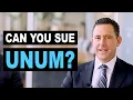 Can You Sue UNUM