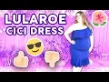 LuLaRoe CiCi Dress Fit and Sizing and all the Ruffles