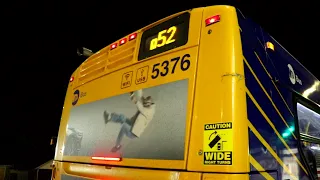 MTA Bus Company 2016 New Flyer XD60 Xcelsior Artic 5376 On The Q52 Select Bus Service
