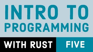 Intro to Programming with Rust 5 Functions Statements Expressions and Comments
