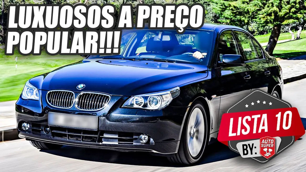 10 CARROS LUXUOSOS A PREÇO DE UM CARRO POPULAR 0KM Kwid (Resto de rico?)