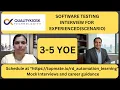 Manual Testing Interview Questions and Answers Testing Mock Interview for Experienced