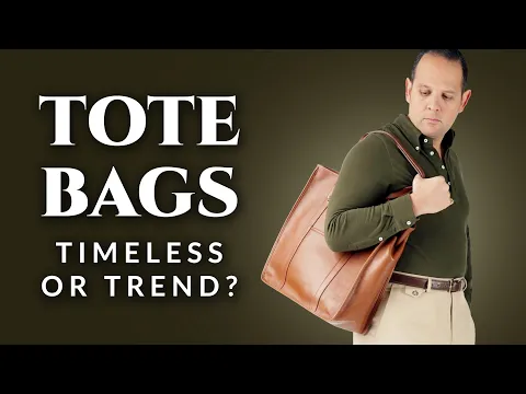 Are Tote Bags For Men Timeless, Or Just A Trend?