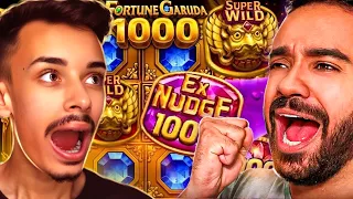 GIRAMOS 500 RODADAS NO FORTUNE GARUDA 1000 E ISSO ACONTECEU
