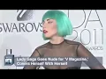 Lady Gaga Goes Nude for V Magazine 2013
