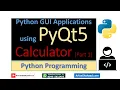 Python Programming Developing Calculator using PYQT5 Framework GUI Part 1 Arfan Shahzad